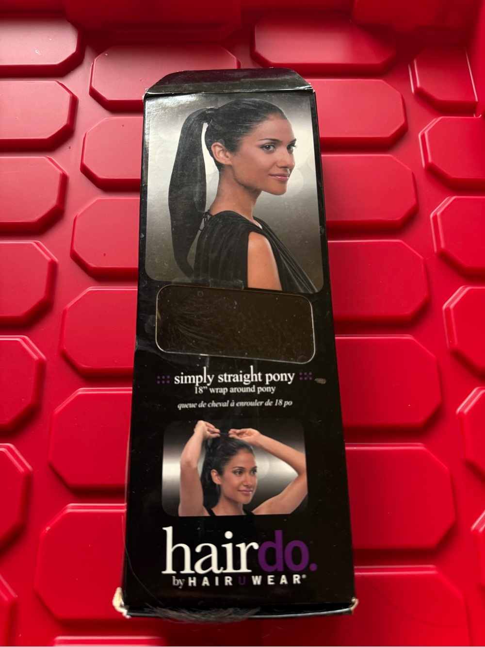 Simply Straight Pony 18" Wrap-Around Ponytail - Black